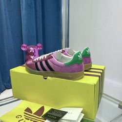 adidas x Gucci co-branded Gazelle sneakers