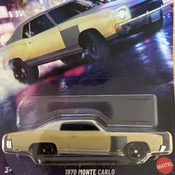 Hot Wheels Silver F&F 1970 Monte Carlo