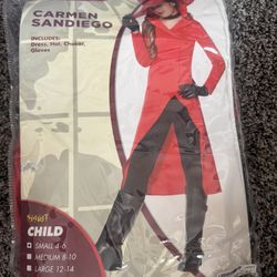 Carmen Sandiego Kids Costume
