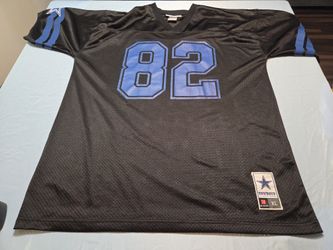 Mens  2XL BLACK Dallas Cowboys #82 Jason Witten NFL Jersey