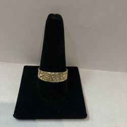 14k Gold Nugget Ring #110061-1 MJ
