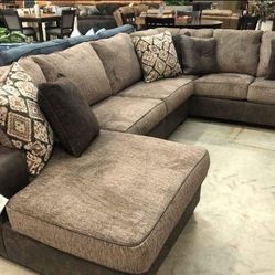 Abalone 3 PIECES SECTIONAL COUCH SAME DAY DELIVERY By ASHLEY 
