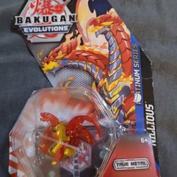 BAKUGAN - PLATINUM SERIES - NILLIOUS - BRAND NEW!