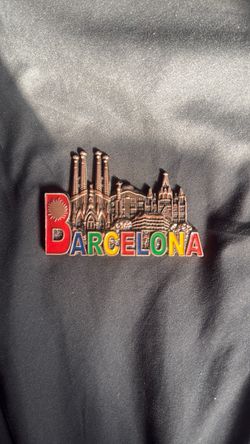 Barcelona Souvenir Fridge Magnet