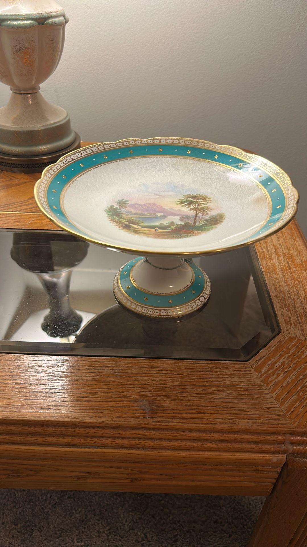 Compote With Gold Trim