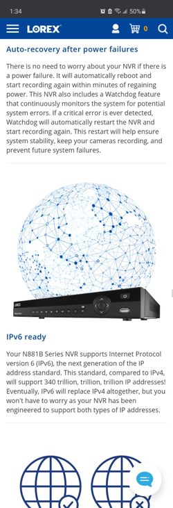 LOREX NVR Network Video Recorder