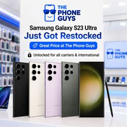 Samsung - Galaxy S23 Ultra 5G 6.8" (Unlocked) (Used - Aftermarket Screen) / 256GB / Excellent | $1 Down | Payment plan available