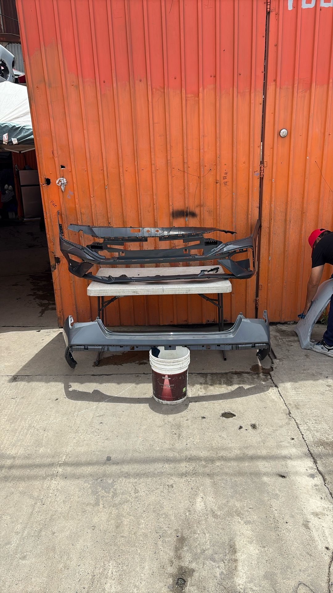 2024-2025 Hyundai Elantra Front And Rear Bumper
