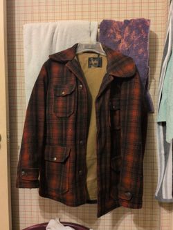 Woolrick Plad Hunting Coat