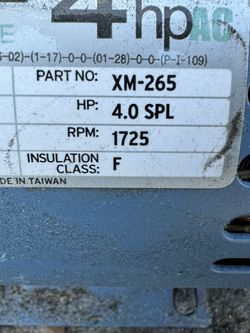 Electric Motor 4 Hp