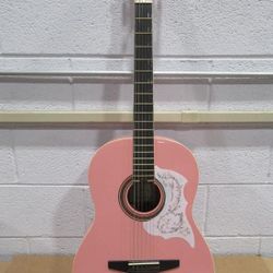Johnson JG-100-PK Beginners Guitar, Like New, With travel Case
