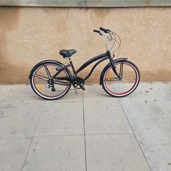 Beach Cruiser Bicycle 7 Speed