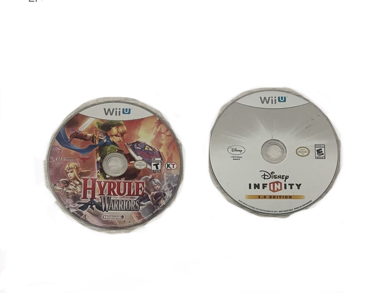 Nintendo Wii U Game Bundle Disney Infinity & Hyrule Warriors 