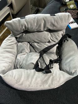 Pet Car Seat Booster with Safety Straps
