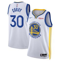 Unisex Nike Stephen Curry White Golden State Warriors