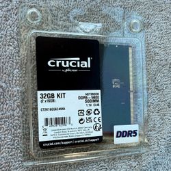 Crucial 32GB DDR5 5600mhz Kit
