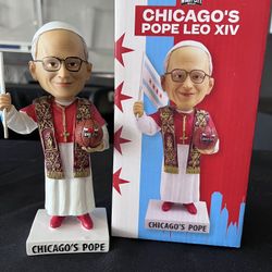 Pope Leo XIV Bulls Chicago  Bobblehead 2026