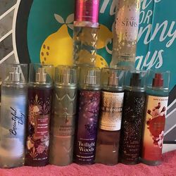 Bath & Body Works Fine Fragance Mist $10 Each
