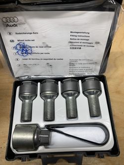 Audi/Volkswagen wheel locks