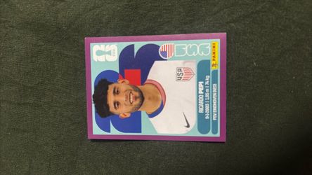 World Cup sticker / Ricardo Pepi USA18