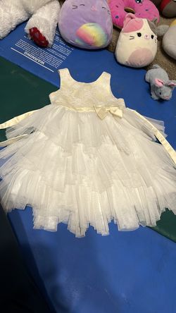 4t off white dress