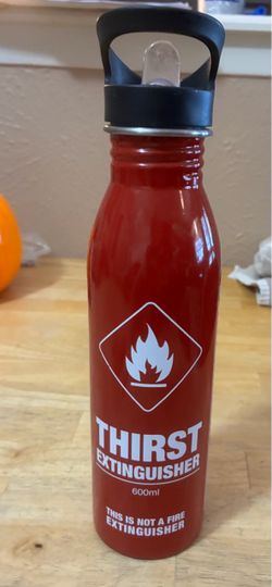 Fire Extinguisher water bottle