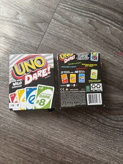 2 UNO Dare! Card Games – Mattel Family Party Games