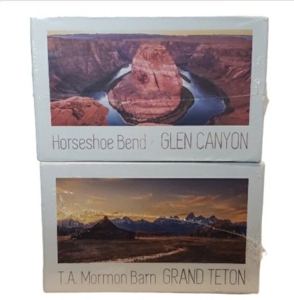 jigsaw puzzles 1000 piece Wanderlust jixpuzzles Glen Canyon Grand Teton NEW