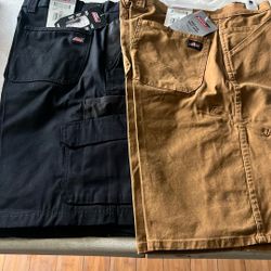 New Mens Genuine Dickeys Shorts ,sizes are 34 and 30 ,$25.00 Each .