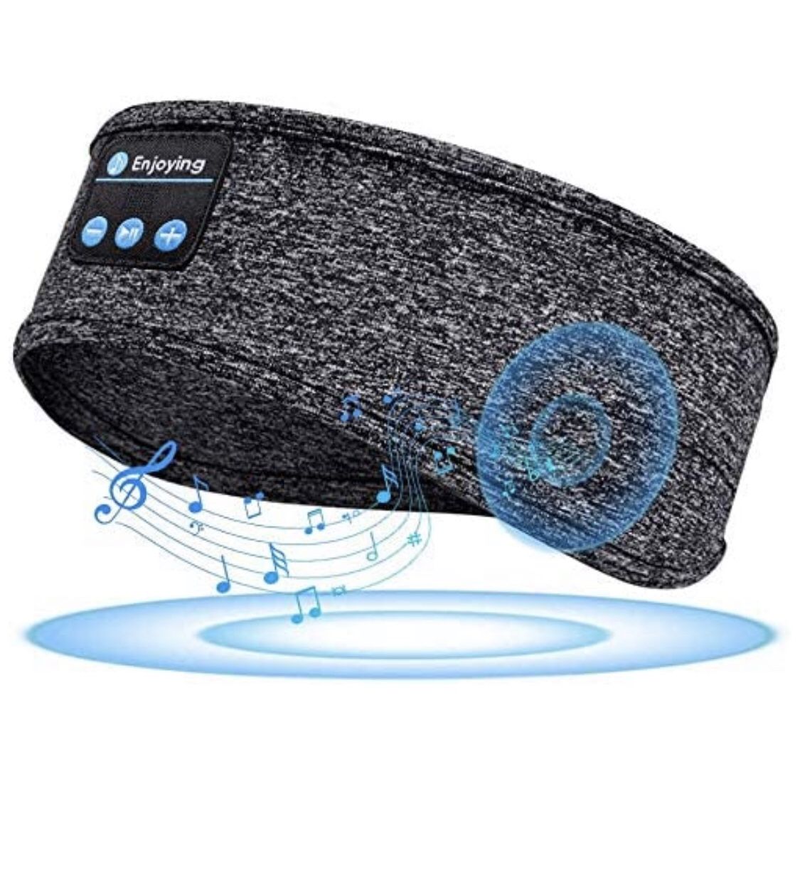 Sleep Headphones Sleeping Headphones Bluetooth, Bluetooth Headband Headphones with Built-in Thin Speakers, Comfortable for Sleeping Running Yoga