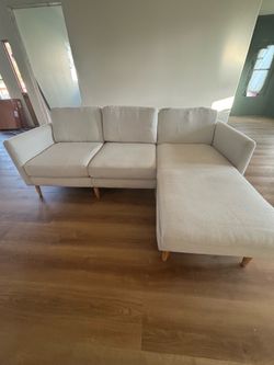 Fabric modular sofa