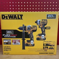 Dewalt 20v max Flexvolt 2 Tool Kit Hanmer Drill/driver 
