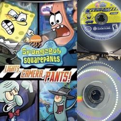SpongeBob SquarePants: Lights, Camera, Pants (Nintendo GameCube, 2005) Disc Only