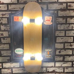 Wall Mount Skate Deck Light