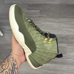 Jordan 12 Cp3 olives