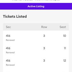 Rockets & Mavericks  . Friday Night , March 14