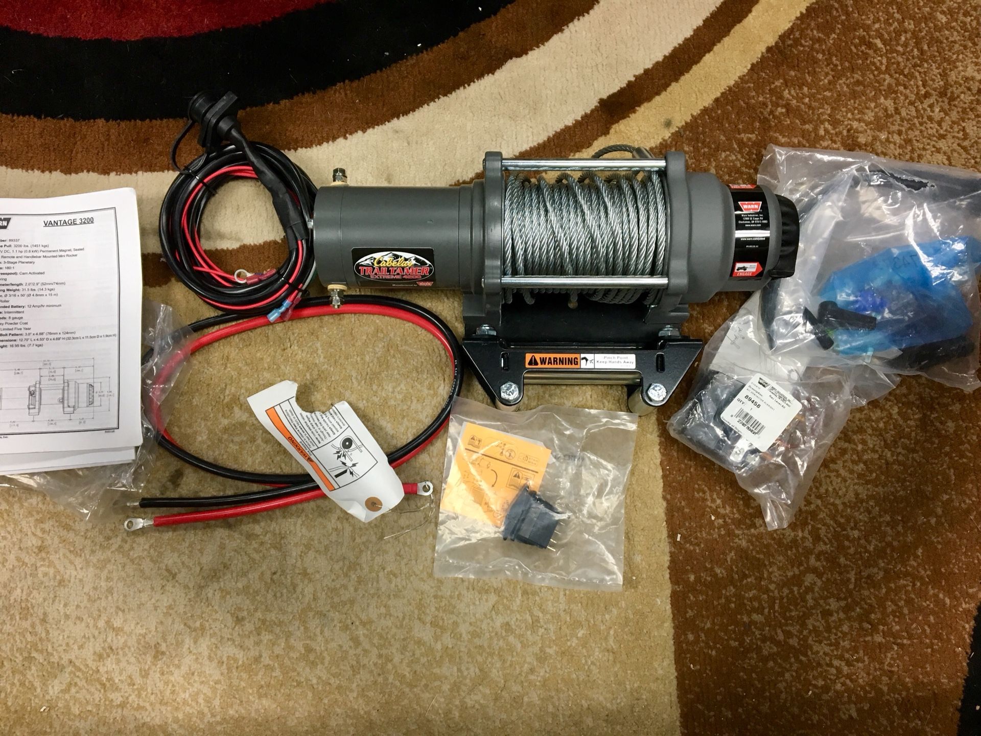 Cabela’s trailtamer extreme 4200 winch for Sale in Glendale, AZ OfferUp
