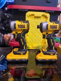 Impacts dewalt con batería 4.0 PowerPack Nuevos $120 cada1