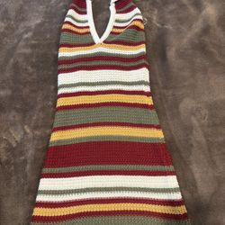 Y2k Zara Halter Dress