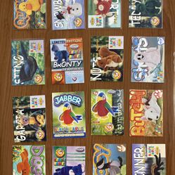 1998 Beanie babies Trading Cards Lot 16