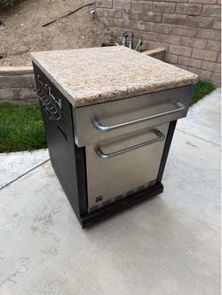Master Forge Outdoor Kitchen Fridge