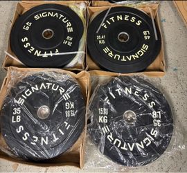 Signature Fitness Bumper Plates