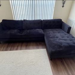 Black Sectional Sofa