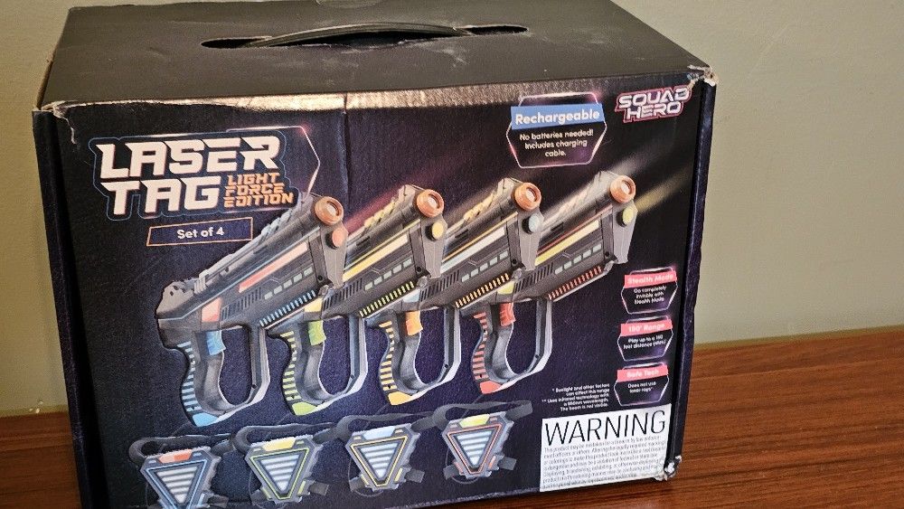 SQUAD HERO (LASER TAG) 4 player Set