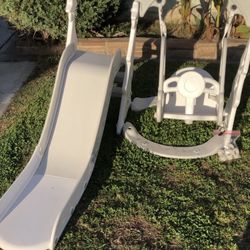 Toddler Swing And Slide 
