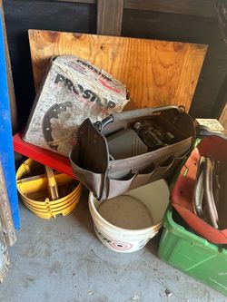 Tool bag misc suit case pic frame