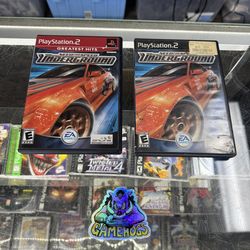 Need For Speed Underground Ps2 $20-$25 each Gamehogs 11am-7pm