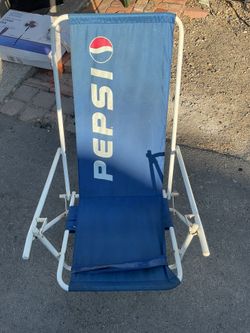 Collectible Pepsi Folding Beach Chair