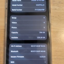 Unlocked iPhone 15 Pro Max