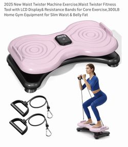 NEW IN BOX WAIST TWISTER W/ BANDS & LCD